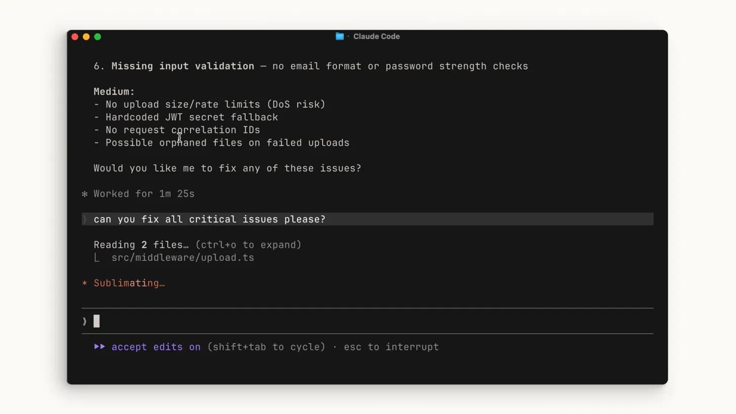 Modos de aprobación con Shift + Tab en Claude Code